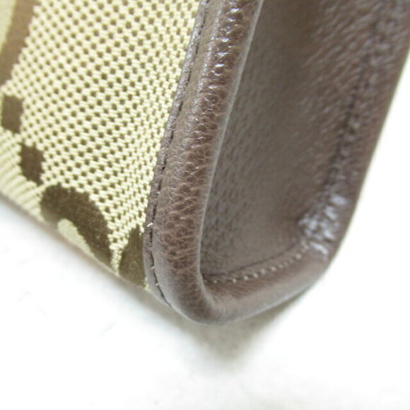 Gucci Jumbo GG Shoulder Bag Tote Canvas Beige - Picture 9 of 10